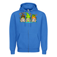 True Royal frog gnomes Zipper Hoodie - Zillion Design Studio