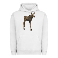 Pigment Lunar Rock moose fawn deer Urban Hoodie - LillyAllenDesigns