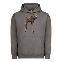 Pigment Tornado moose fawn deer Urban Hoodie - LillyAllenDesigns