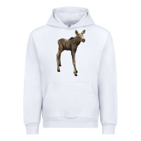 White moose fawn deer Urban Hoodie - LillyAllenDesigns
