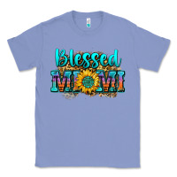 Colony Blue blessed mimi Classic Tee - Zillion Design Studio
