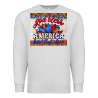 God Bless America Land That I Love Premium Sweatshirt | Teevron