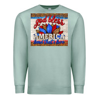 Seafoam god bless america land that i love Premium Sweatshirt - HRA Design Shop