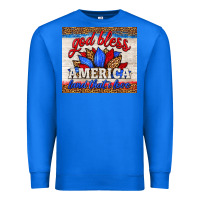 True Royal god bless america land that i love Premium Sweatshirt - HRA Design Shop