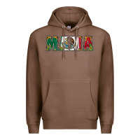Chestnut mexican flag mama Premium Hoodie - Jasminsmagicworld