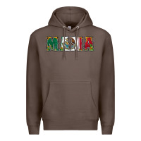 Coffee mexican flag mama Premium Hoodie - Jasminsmagicworld
