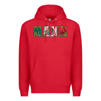 Red mexican flag mama Premium Hoodie - Jasminsmagicworld