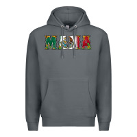 Rock mexican flag mama Premium Hoodie - Jasminsmagicworld