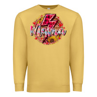 Antique Gold mama lighting bolt Premium Sweatshirt - RacoonDesign