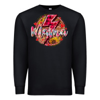 Black mama lighting bolt Premium Sweatshirt - RacoonDesign