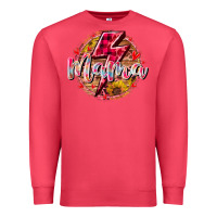 Cardinal mama lighting bolt Premium Sweatshirt - RacoonDesign
