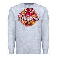 Heather Grey mama lighting bolt Premium Sweatshirt - RacoonDesign