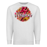 Oatmeal Heather mama lighting bolt Premium Sweatshirt - RacoonDesign