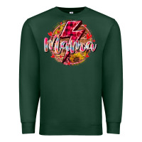 Sports Green mama lighting bolt Premium Sweatshirt - RacoonDesign