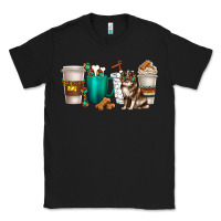 Black australian shepherd dog coffee cups Classic Tee - texasbilliewilder
