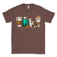 Chestnut australian shepherd dog coffee cups Classic Tee - texasbilliewilder