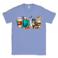Colony Blue australian shepherd dog coffee cups Classic Tee - texasbilliewilder
