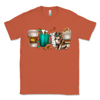 Copper australian shepherd dog coffee cups Classic Tee - texasbilliewilder