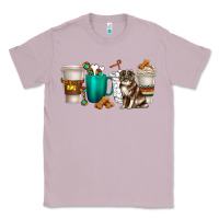 Lilac australian shepherd dog coffee cups Classic Tee - texasbilliewilder