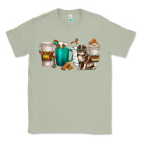 Matcha australian shepherd dog coffee cups Classic Tee - texasbilliewilder