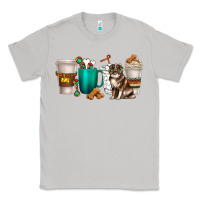Moon Dust australian shepherd dog coffee cups Classic Tee - texasbilliewilder