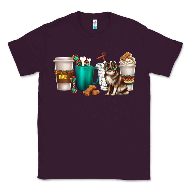 Australian Shepherd Dog Coffee Cups Classic Tee by texasbilliewilder | Teevron