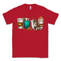 Red australian shepherd dog coffee cups Classic Tee - texasbilliewilder