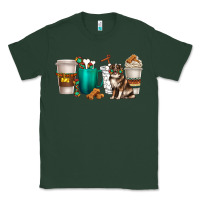 Sports Green australian shepherd dog coffee cups Classic Tee - texasbilliewilder