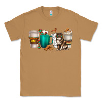 Toasted Coconut australian shepherd dog coffee cups Classic Tee - texasbilliewilder