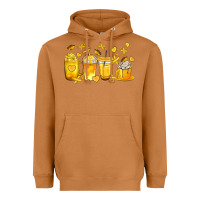 Meerkat Childhood Cancer Coffee Cups Heavyweight Hoodie - texasbilliewilder