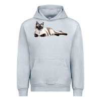 Heather Grey siamese Urban Hoodie - LillyAllenDesigns