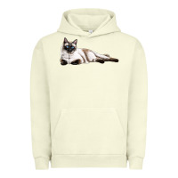 Pigment Pistachio siamese Urban Hoodie - LillyAllenDesigns