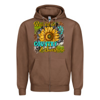 Chestnut raised on country and sunshine Zipper Hoodie - texasbilliewilder
