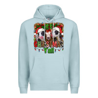 Blue Mist it's christmas y'all heifers Premium Hoodie - Jasminsmagicworld