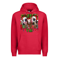 Cardinal it's christmas y'all heifers Premium Hoodie - Jasminsmagicworld