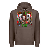 Coffee it's christmas y'all heifers Premium Hoodie - Jasminsmagicworld