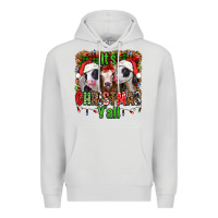 Dove Grey it's christmas y'all heifers Premium Hoodie - Jasminsmagicworld