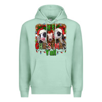 Seafoam it's christmas y'all heifers Premium Hoodie - Jasminsmagicworld