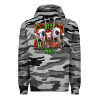 Slate Camo it's christmas y'all heifers Premium Hoodie - Jasminsmagicworld