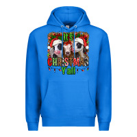 True Royal it's christmas y'all heifers Premium Hoodie - Jasminsmagicworld