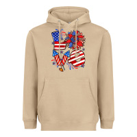 Mushroom 4th of july love Heavyweight Hoodie - Zillion Design Studio