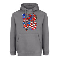 Storm 4th of july love Heavyweight Hoodie - Zillion Design Studio