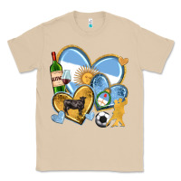 Mushroom argentina  hearts Classic Tee - texasbilliewilder