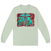Matcha physician medical symbol assistant nurse background Long Sleeve Tee - BarkalooDesign