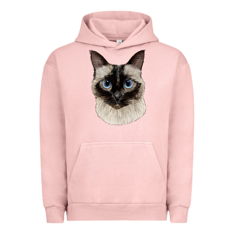 Siamese Face Urban Hoodie by LillyAllenDesigns | Teevron
