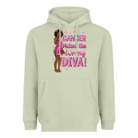 Matcha Cancer Picked The Wrong Diva with Black Woman Heavyweight Hoodie - texasbilliewilder
