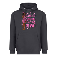 Smoke Cancer Picked The Wrong Diva with Black Woman Heavyweight Hoodie - texasbilliewilder