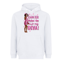 White Cancer Picked The Wrong Diva with Black Woman Heavyweight Hoodie - texasbilliewilder