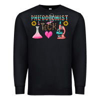 Black phlebotomist tech Premium Sweatshirt - CowhideDigitalArt