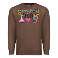 Chestnut phlebotomist tech Premium Sweatshirt - CowhideDigitalArt